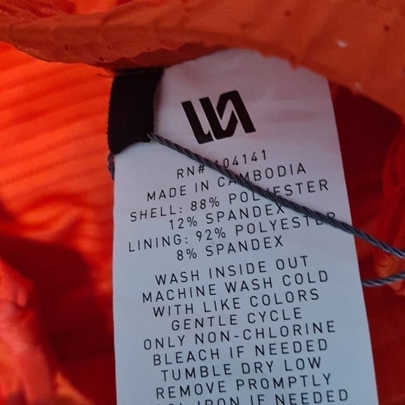 VRST Orange Shorts Size‎ XXL NWT - Picture 4 of 9